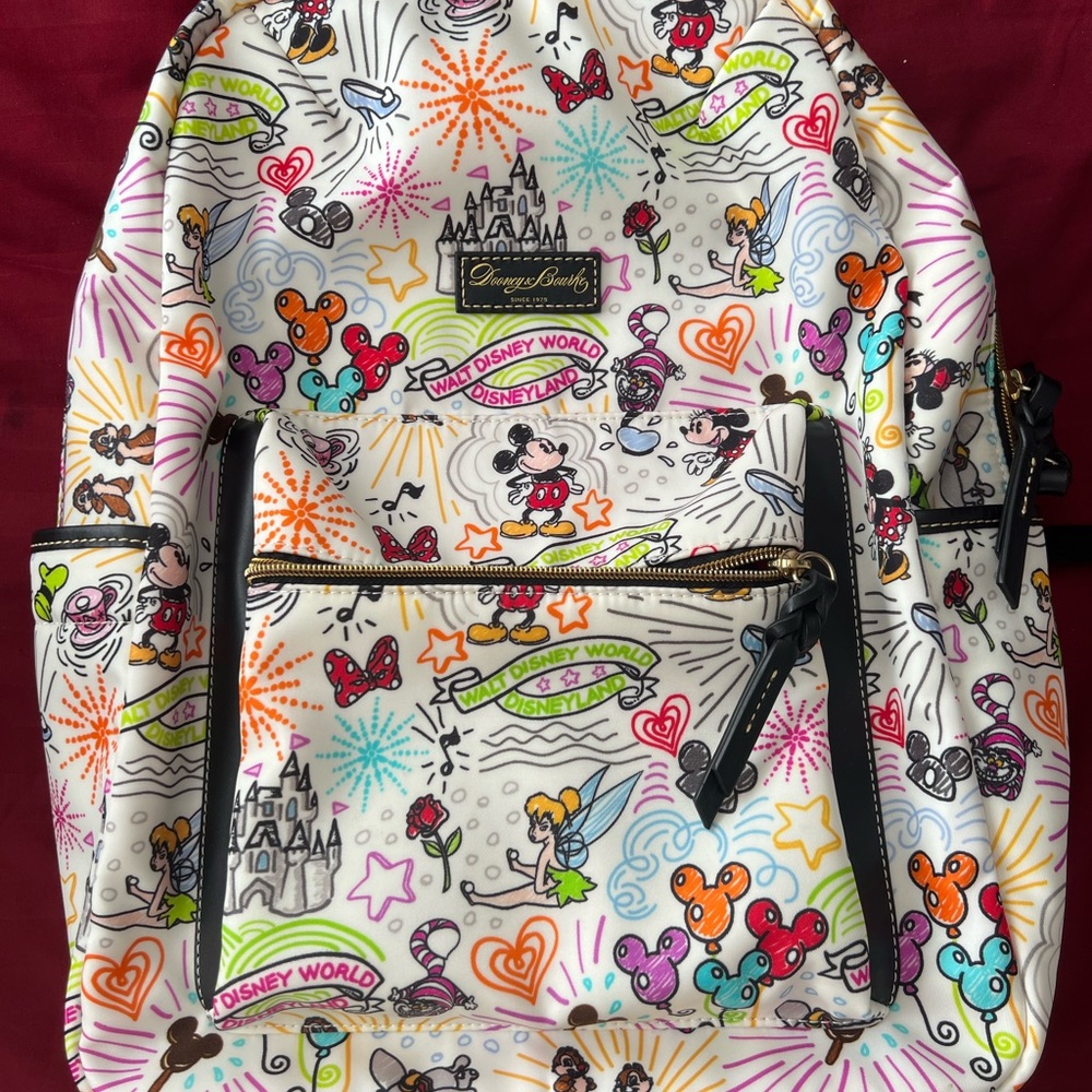 Dooney & Bourke Disney World Colorful Backpack